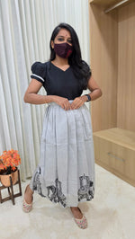 Indo-Western frock(12799)
