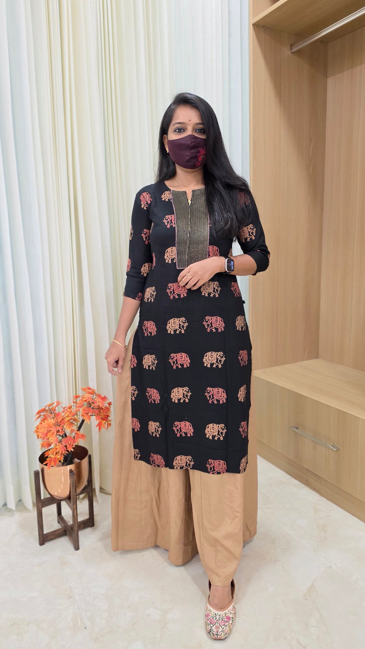 Office Wear - Embroidery(12823)