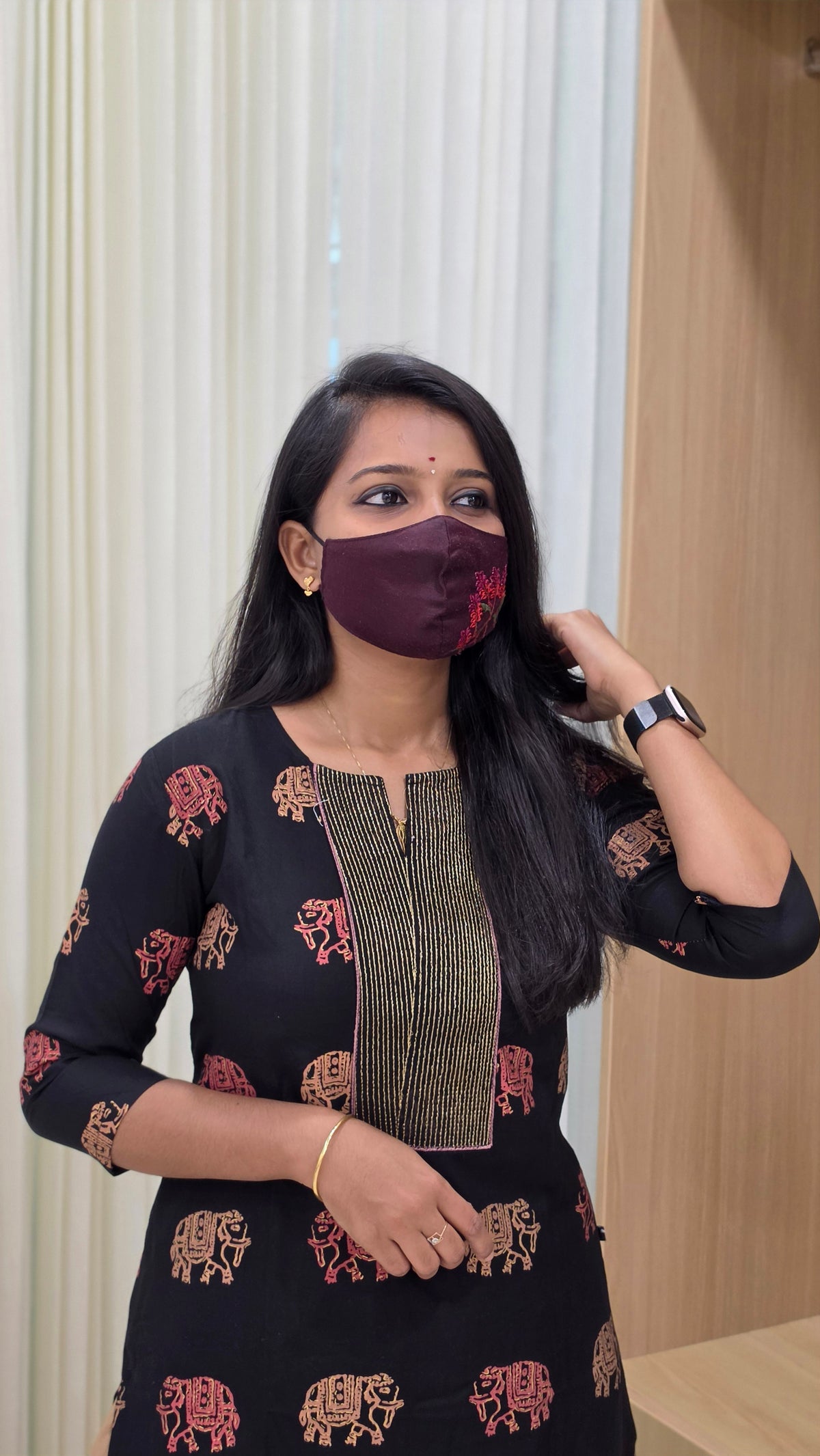 Office Wear - Embroidery(12823)