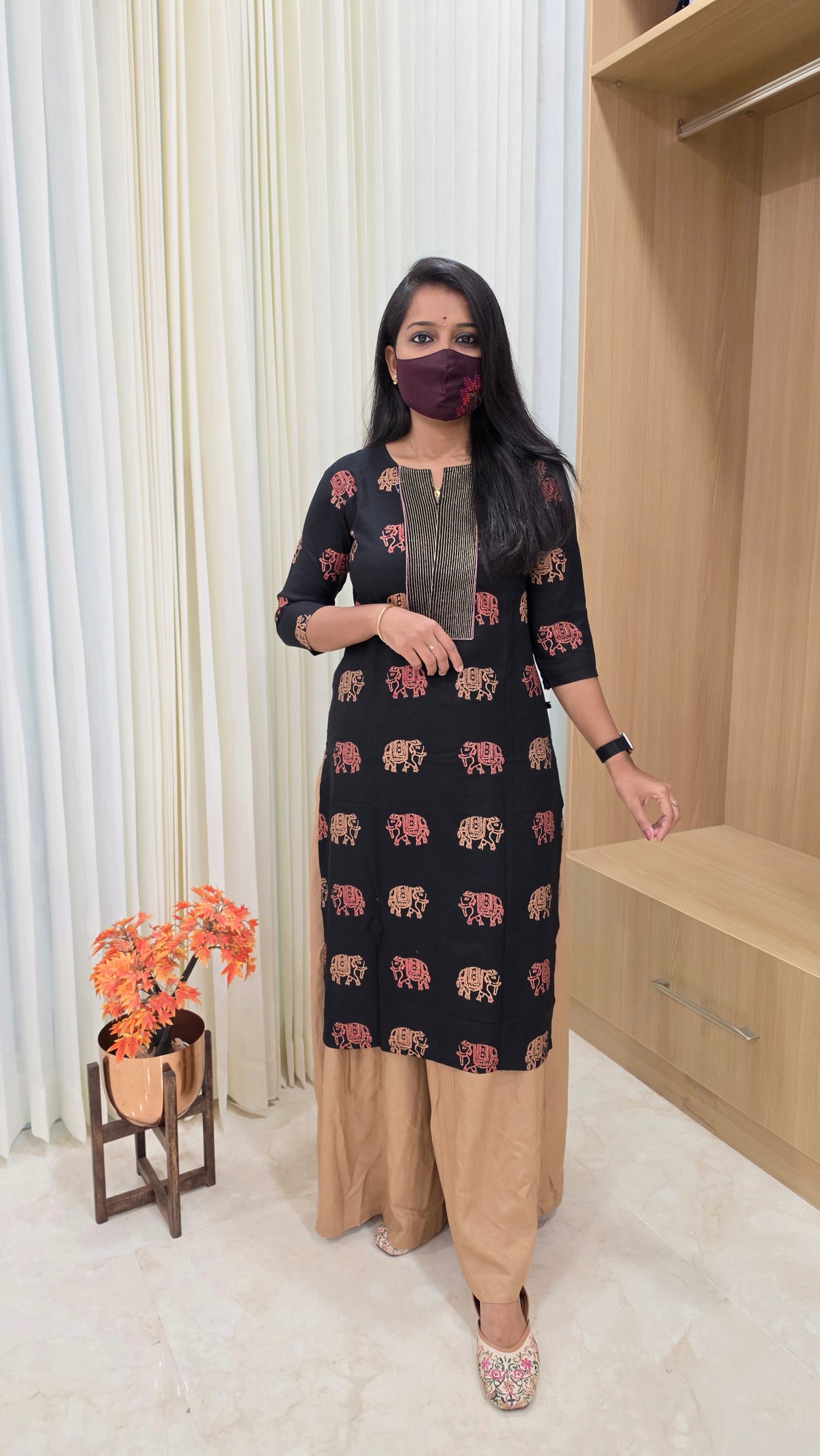 Office Wear - Embroidery(12823)
