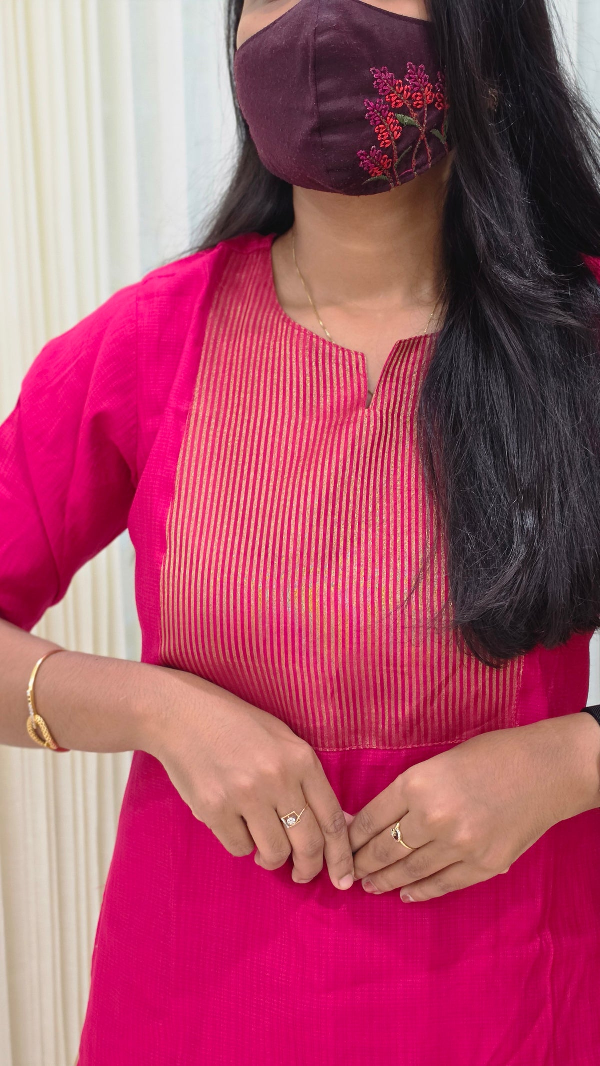 Office Wear - Embroidery(12824)