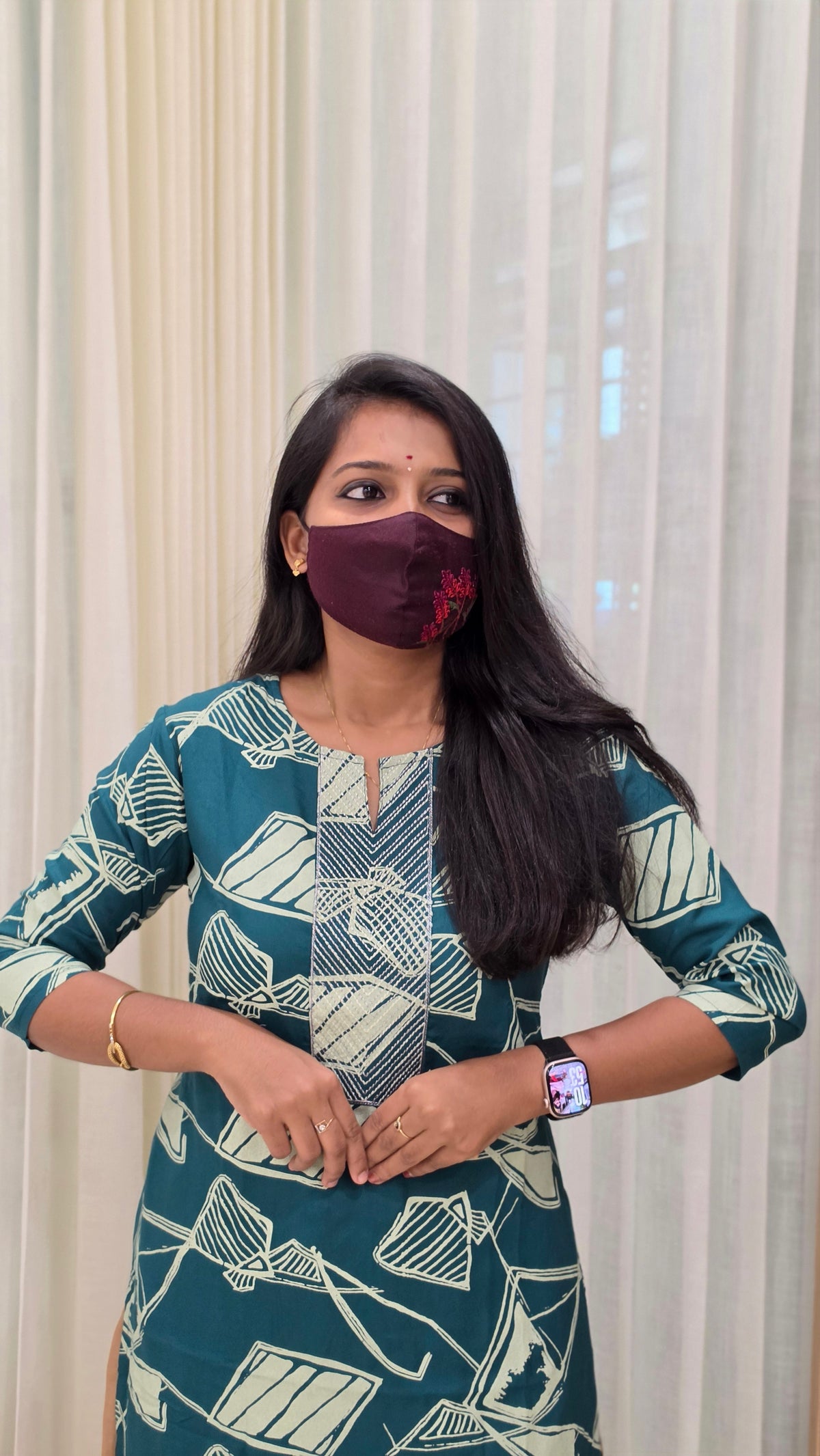 Office Wear - Embroidery(12825)