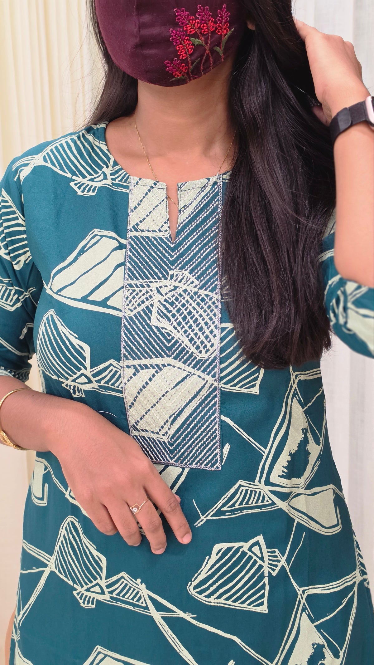 Office Wear - Embroidery(12825)
