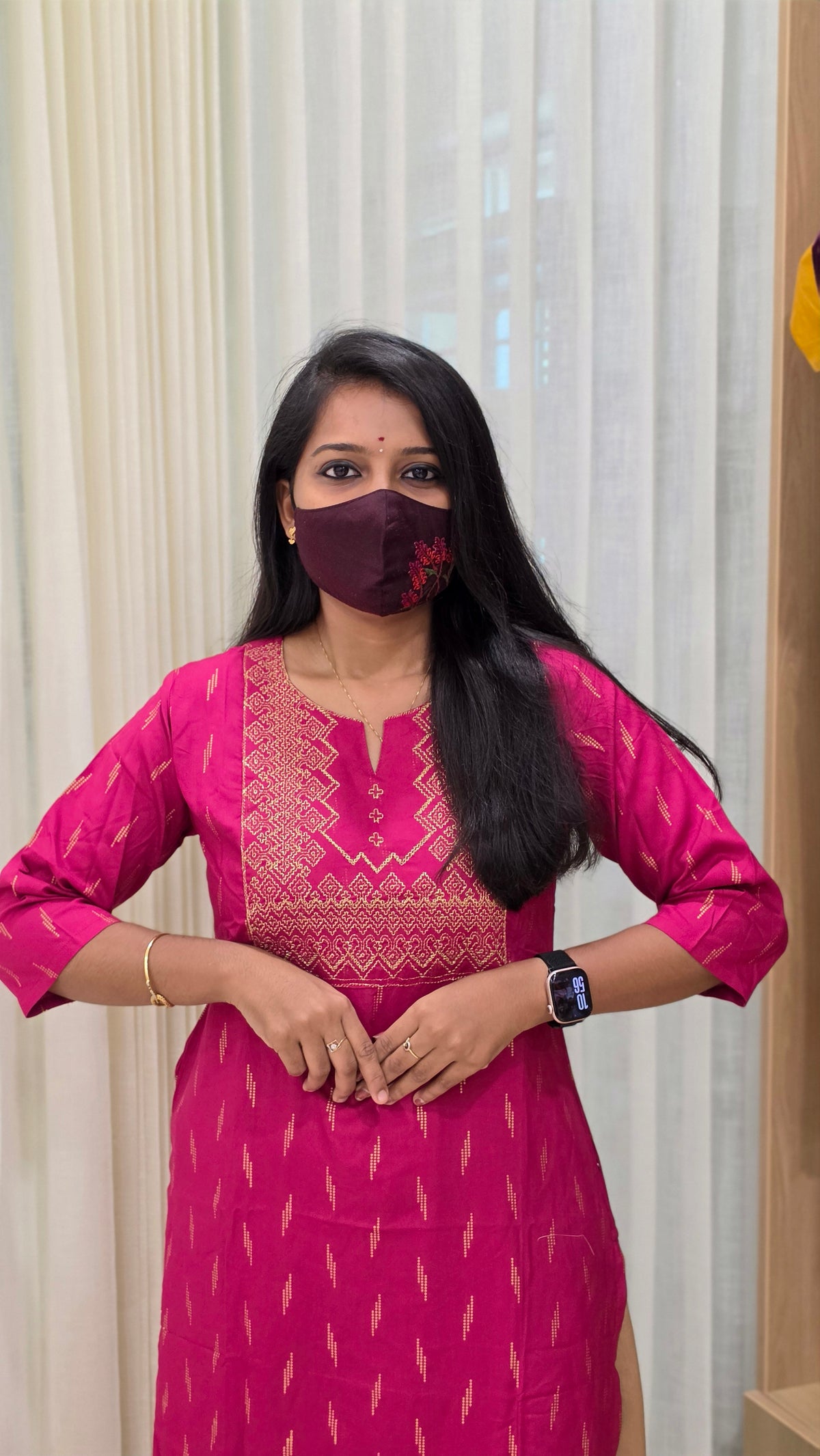 Office Wear - Embroidery(12826)