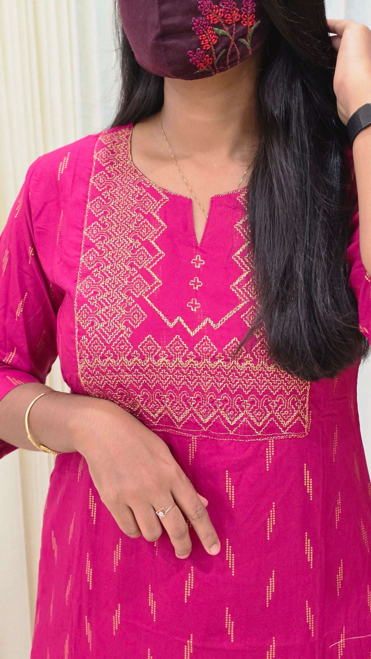 Office Wear - Embroidery(12826)