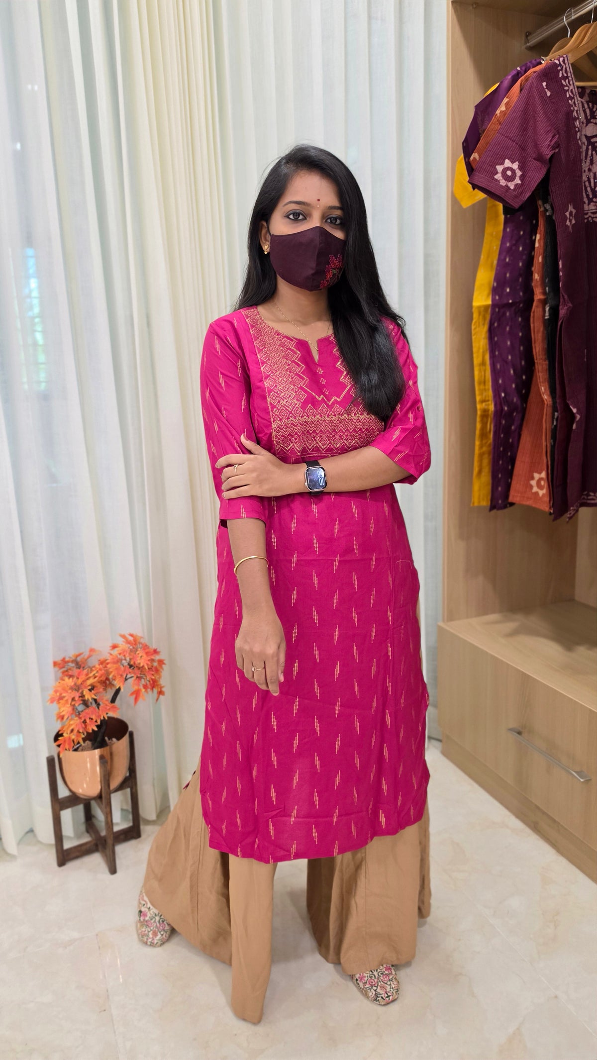 Office Wear - Embroidery(12826)