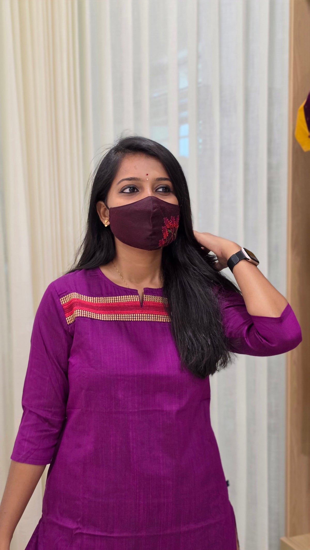 Office Wear - Embroidery(12828)