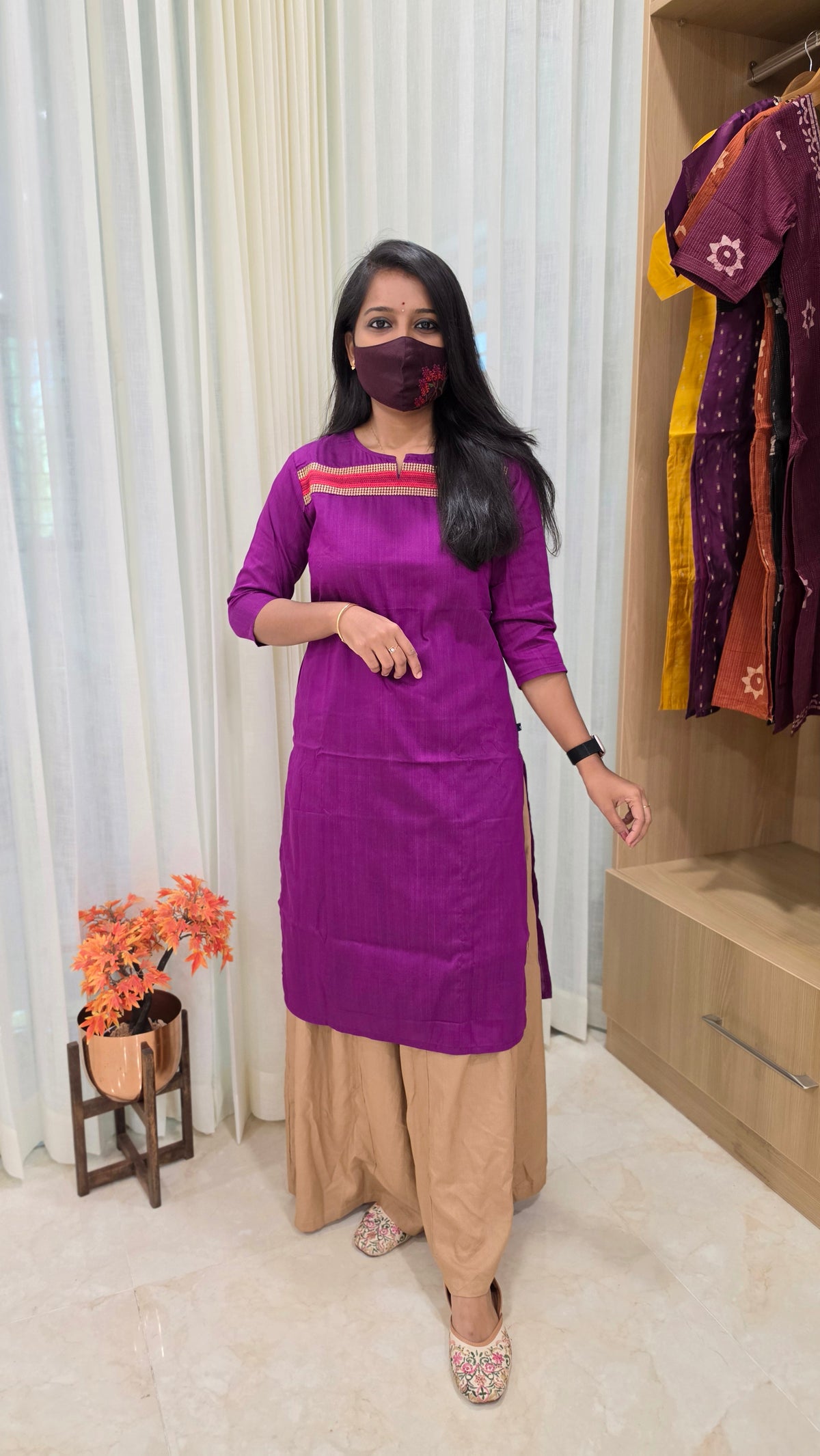 Office Wear - Embroidery(12828)
