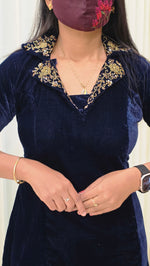 Party wear(12852)(blue)