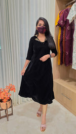 Party wear(12853)(black)