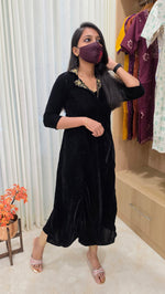Party wear(12853)(black)