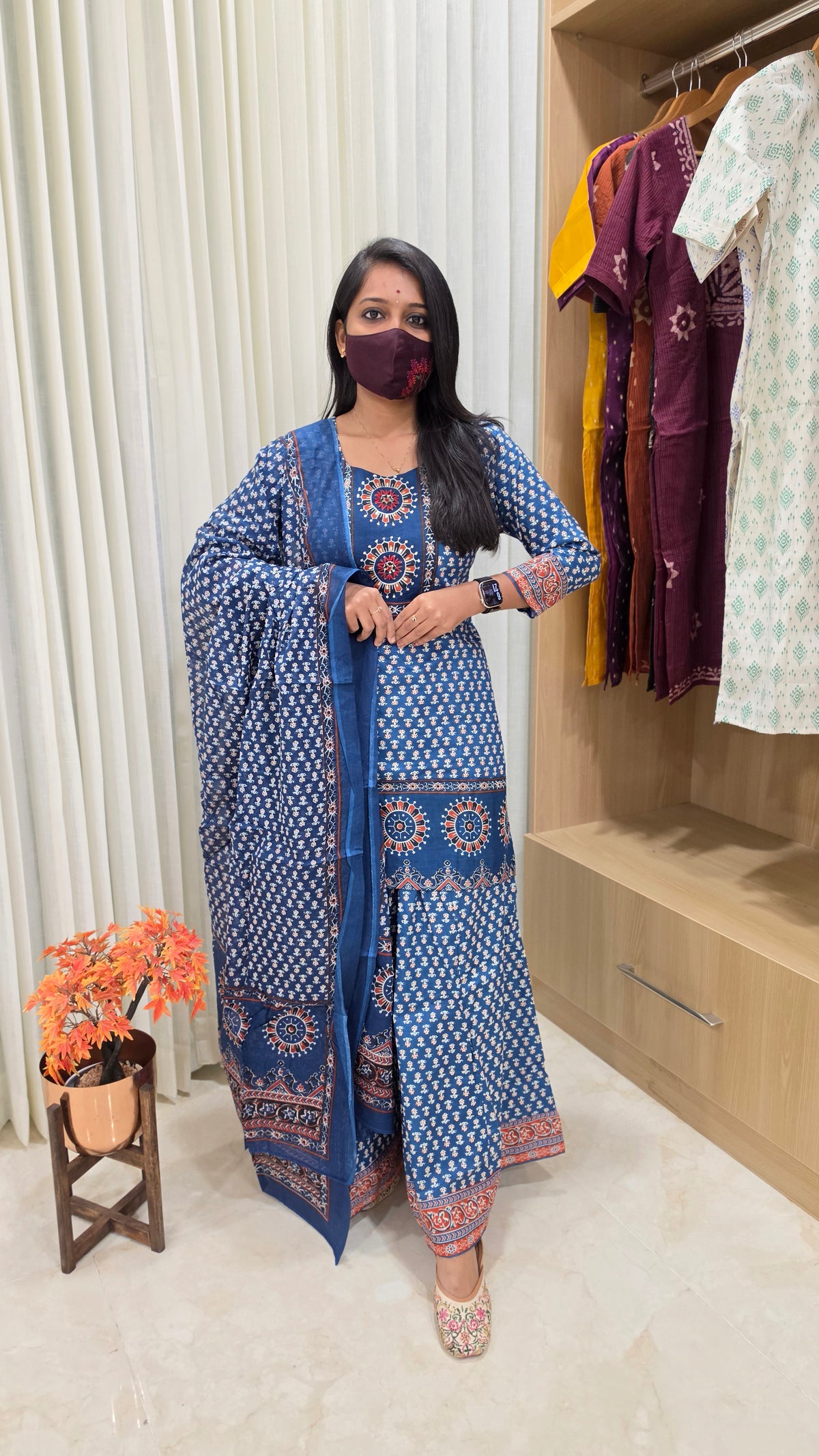 Cotton salwar set(12886)