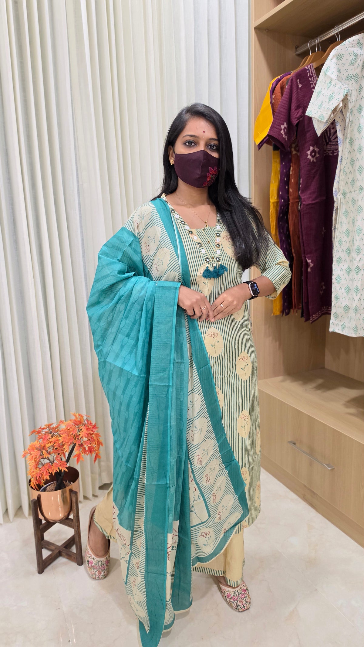 Cotton salwar set(12962)