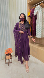 Ethnic Salwar set(Kurti+Dupatta)(12915)