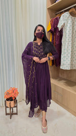 Ethnic Salwar set(Kurti+Dupatta)(12915)
