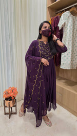 Ethnic Salwar set(Kurti+Dupatta)(12915)