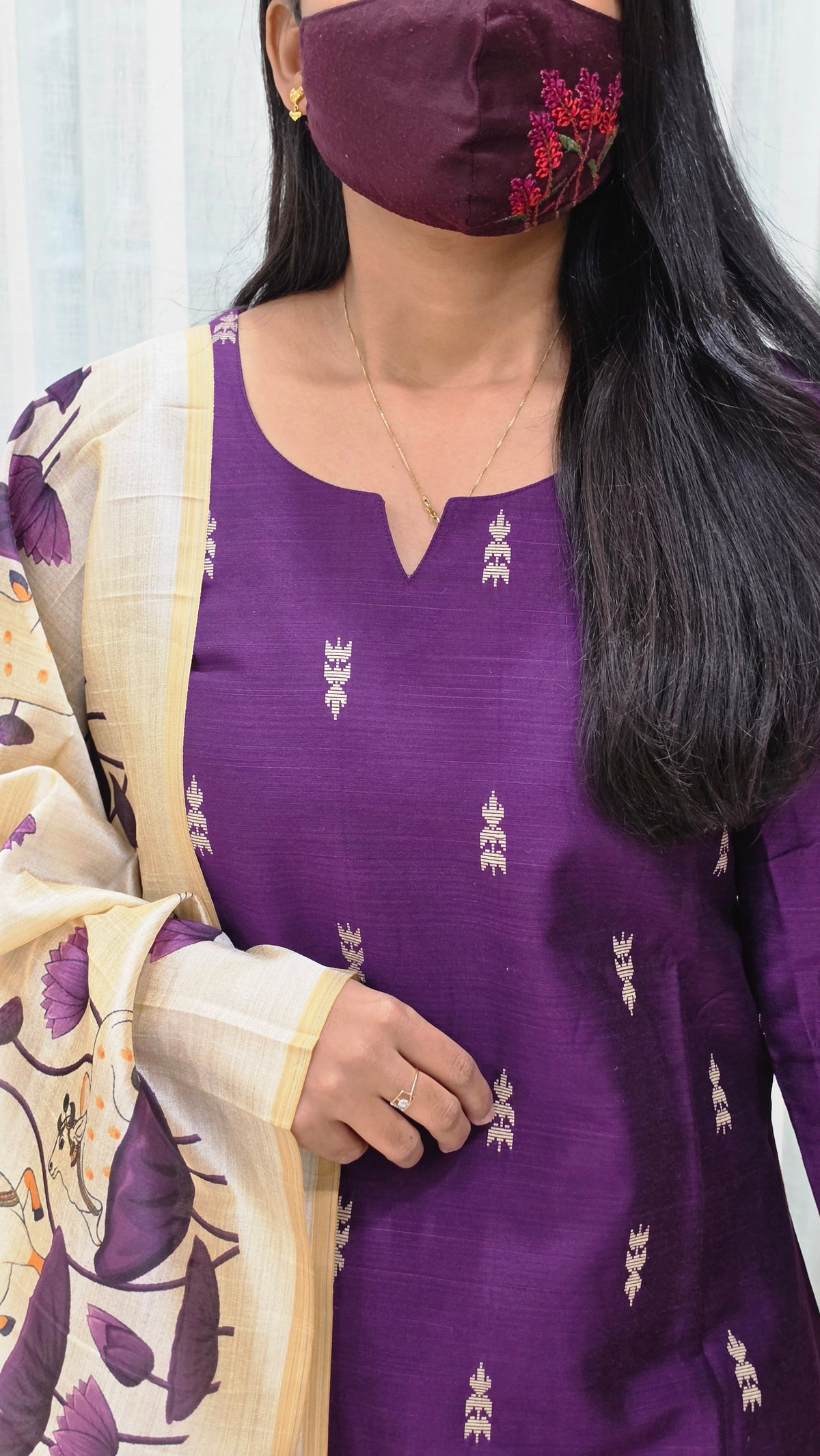 Kayal Ethnic Salwar set(13089)