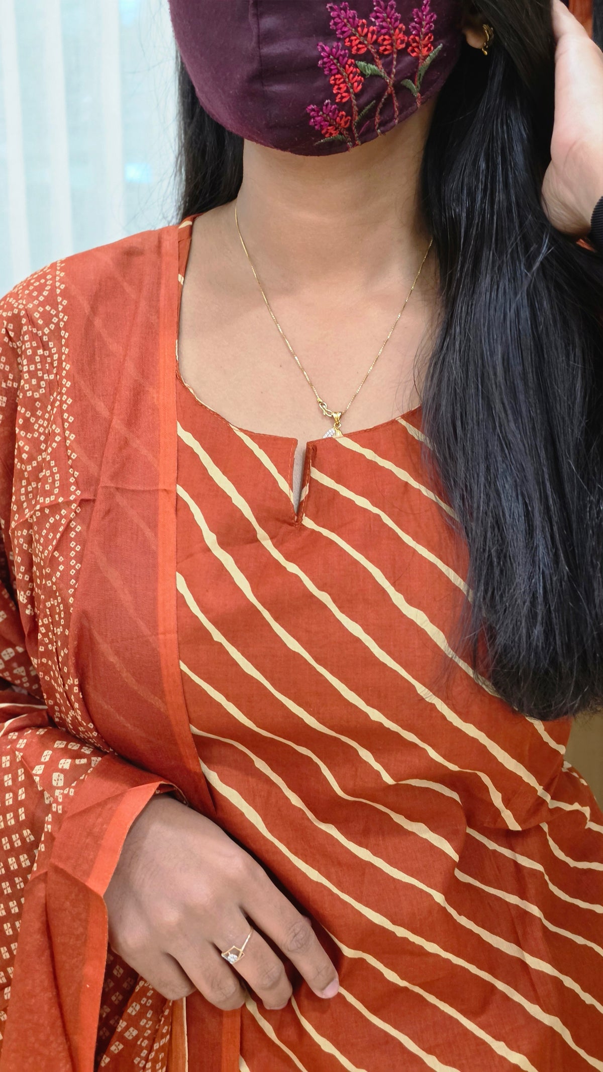 Flared Kurta Set(12985)