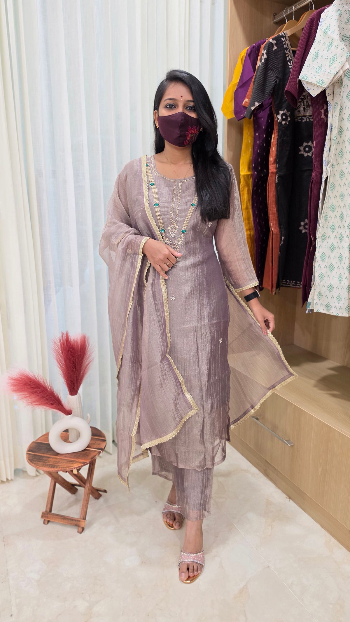 Ethinic Salwar set(12940)