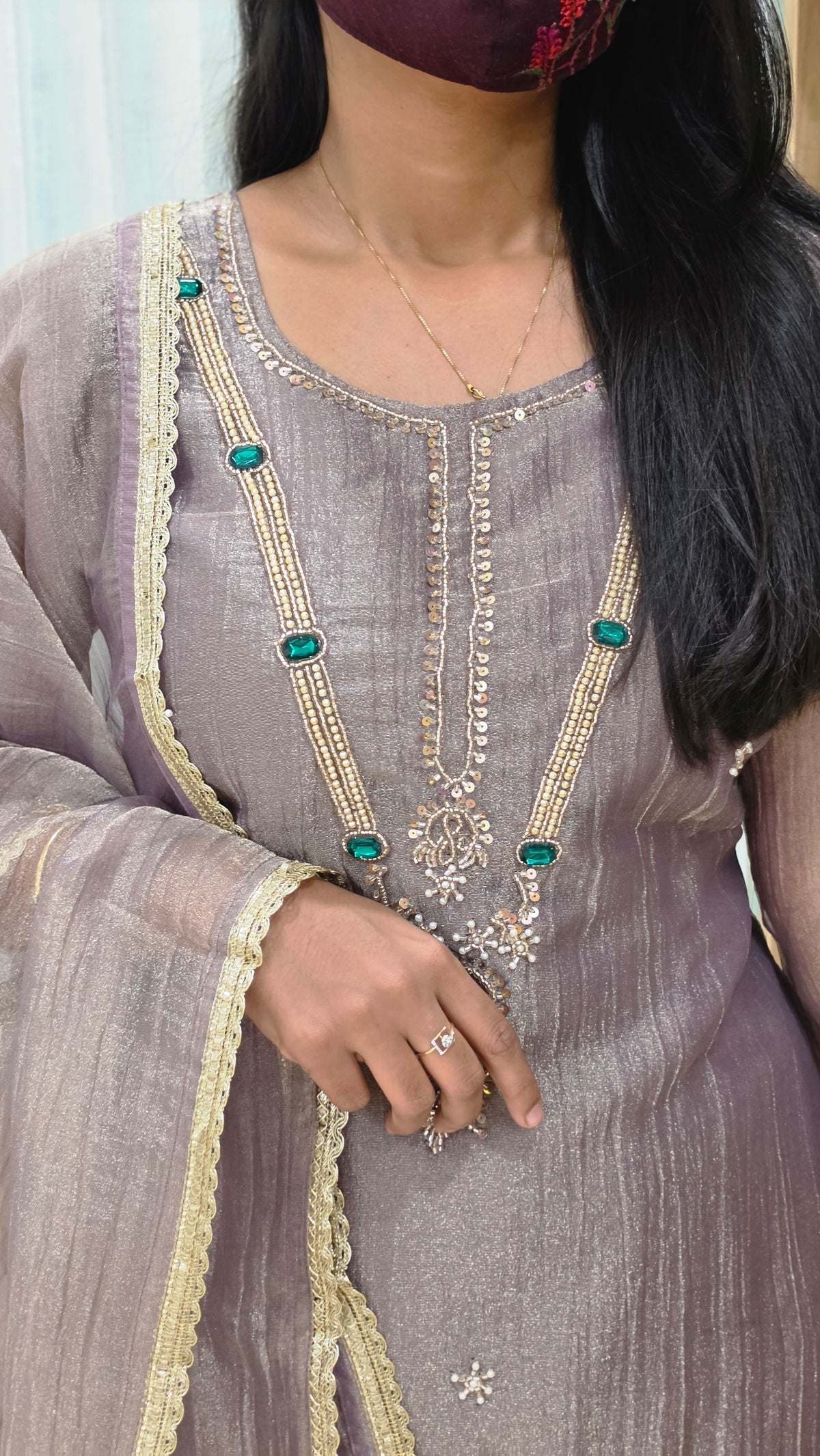 Ethinic Salwar set(12940)