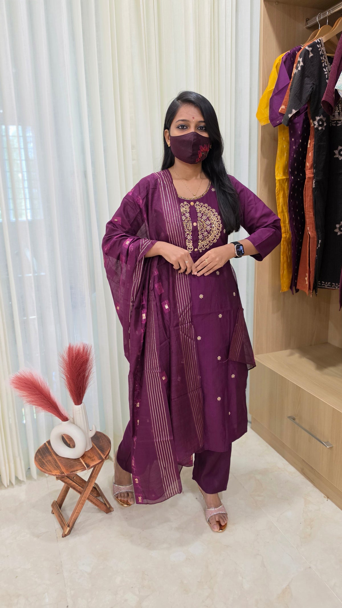 Ethinic Salwar set(12945)