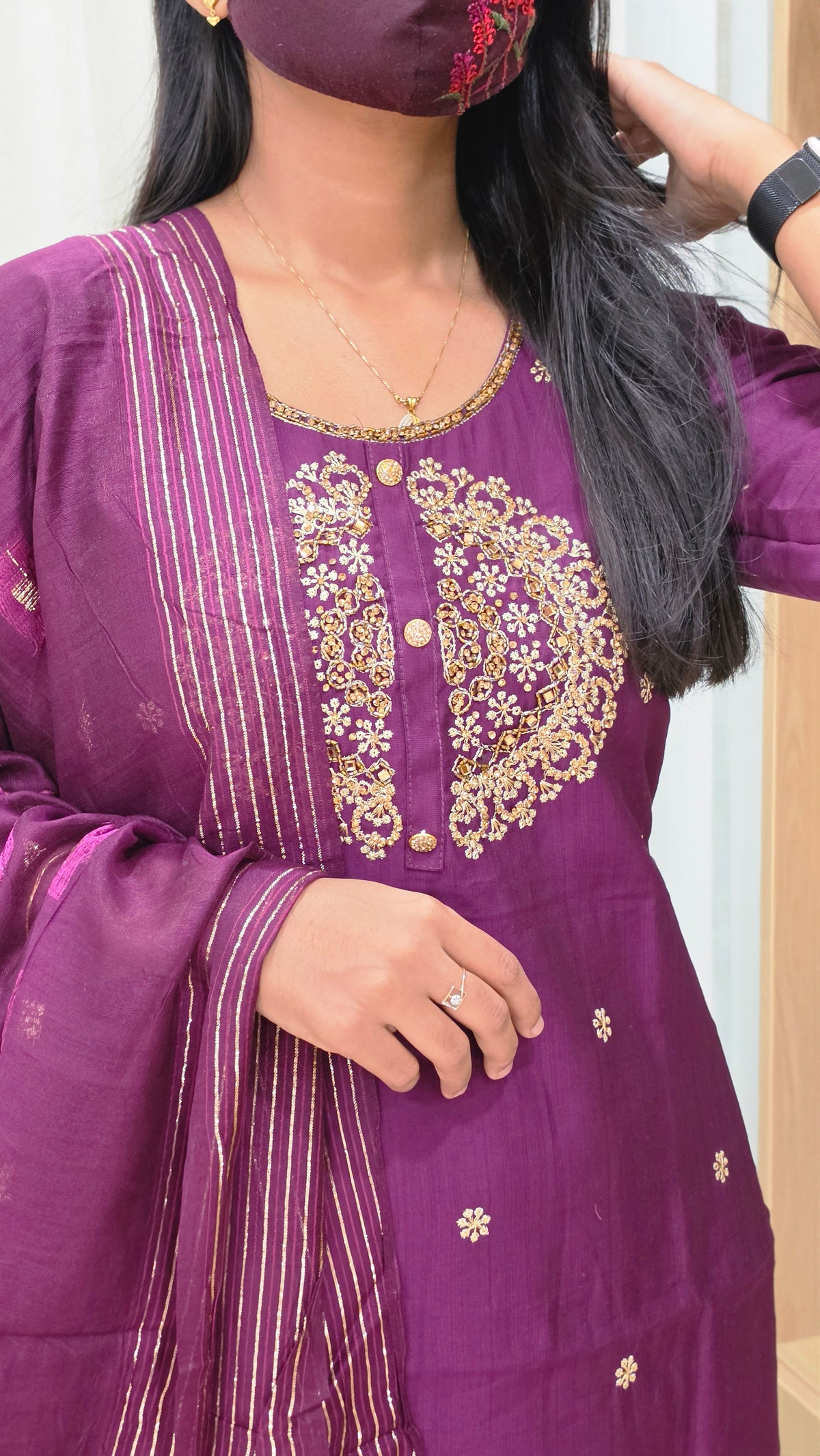 Ethinic Salwar set(12945)