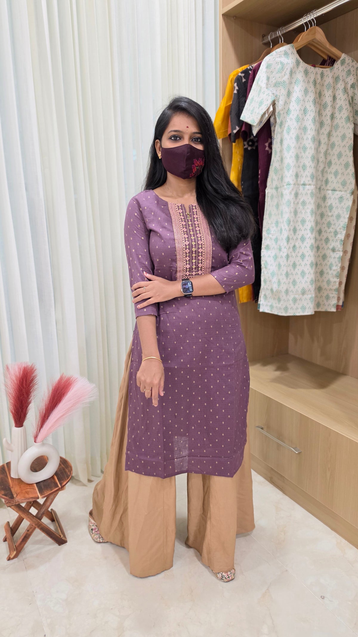 Office Wear - Embroidery(12966)