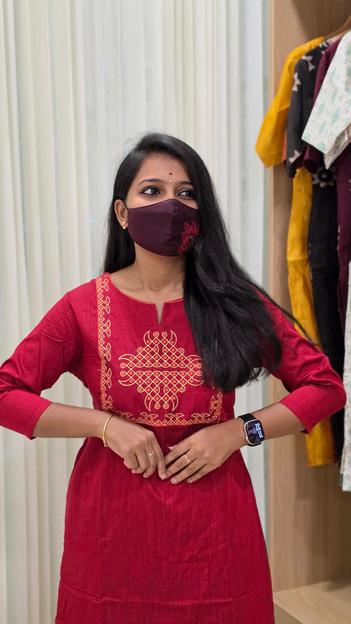 Office Wear - Embroidery(12965)