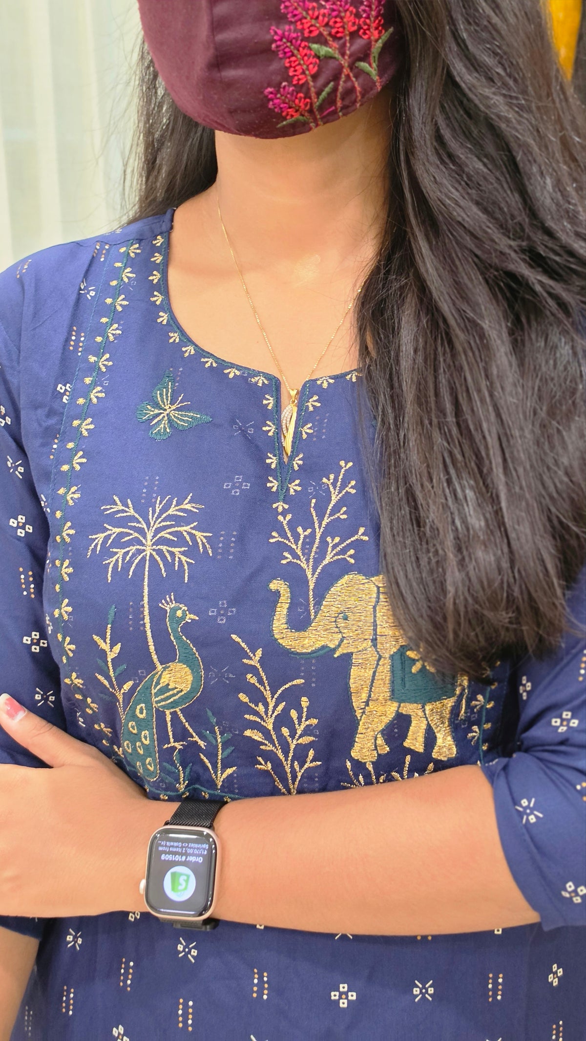 Office Wear - Embroidery(12969)
