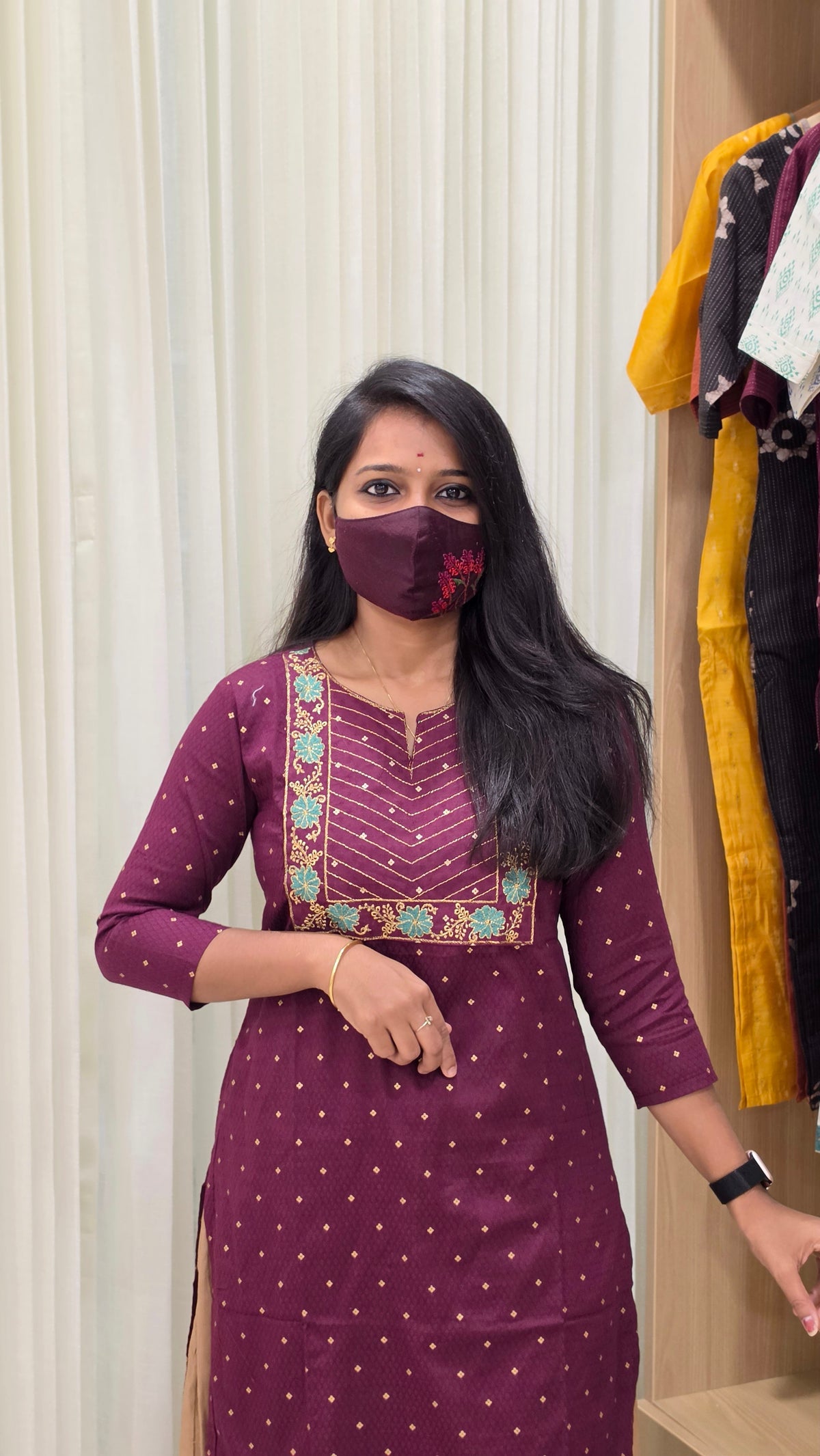 Office Wear - Embroidery(12968)