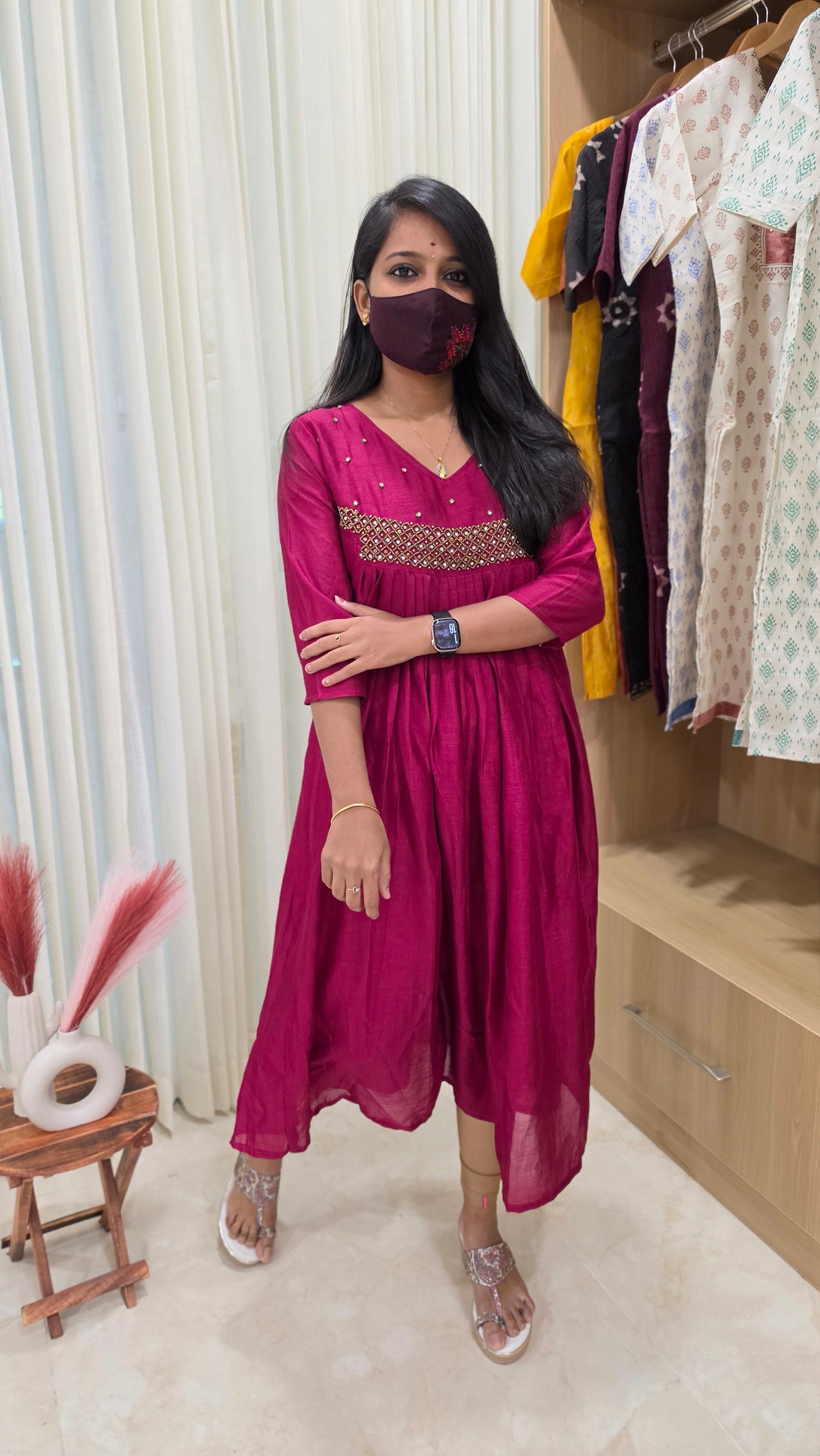 Ethinic wear kurti(13427)