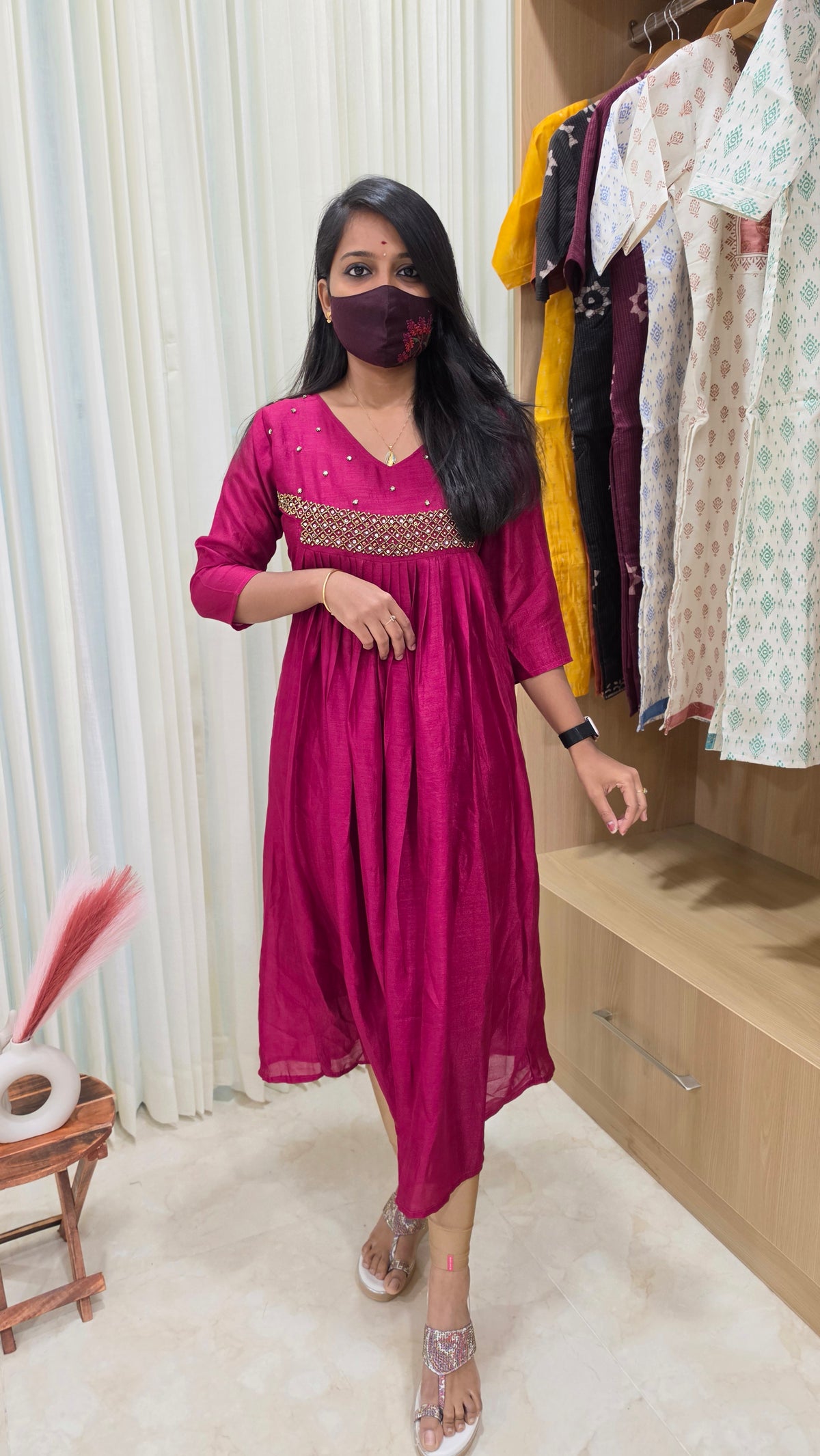 Ethinic wear kurti(13427)