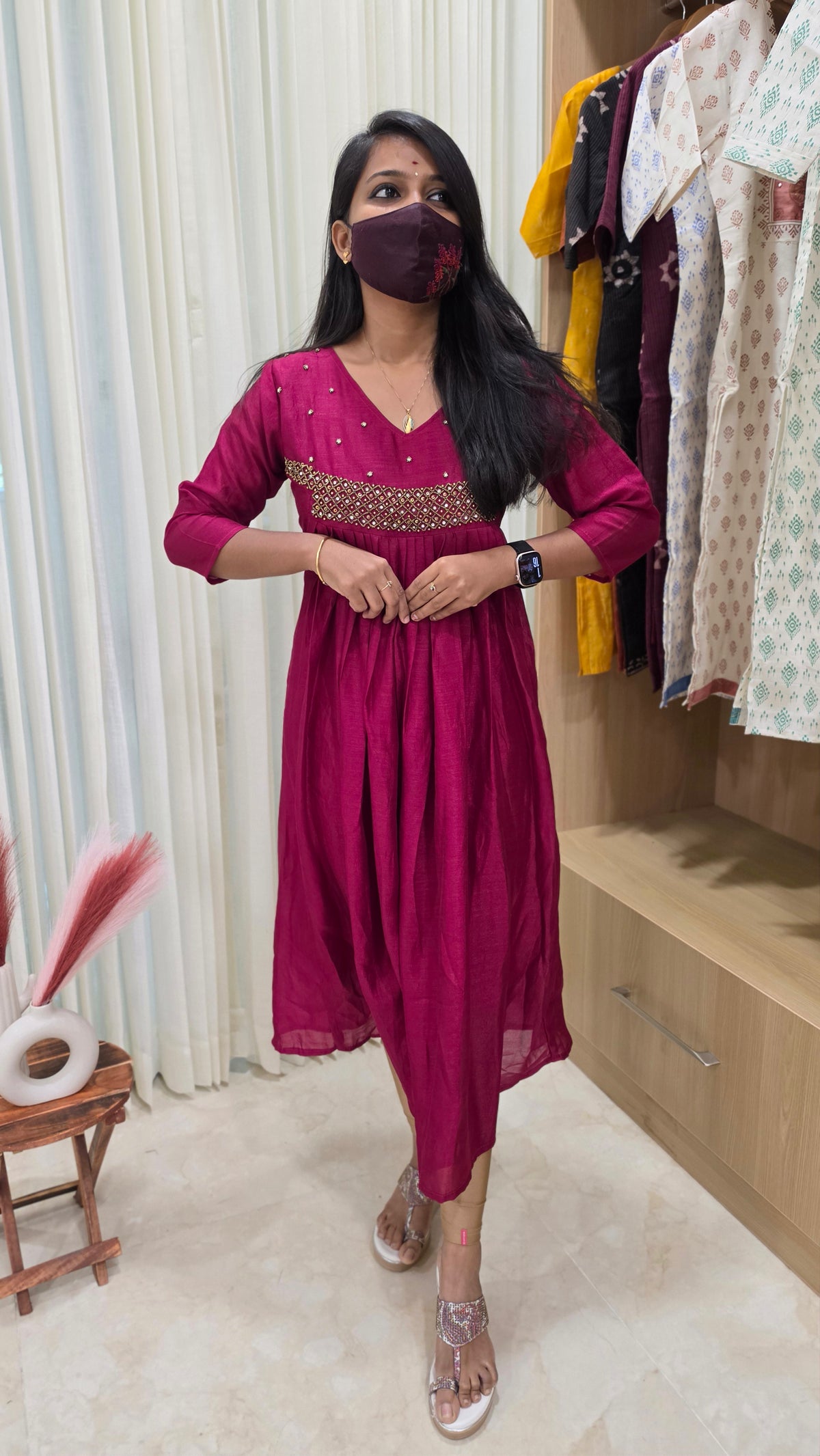 Ethinic wear kurti(13427)
