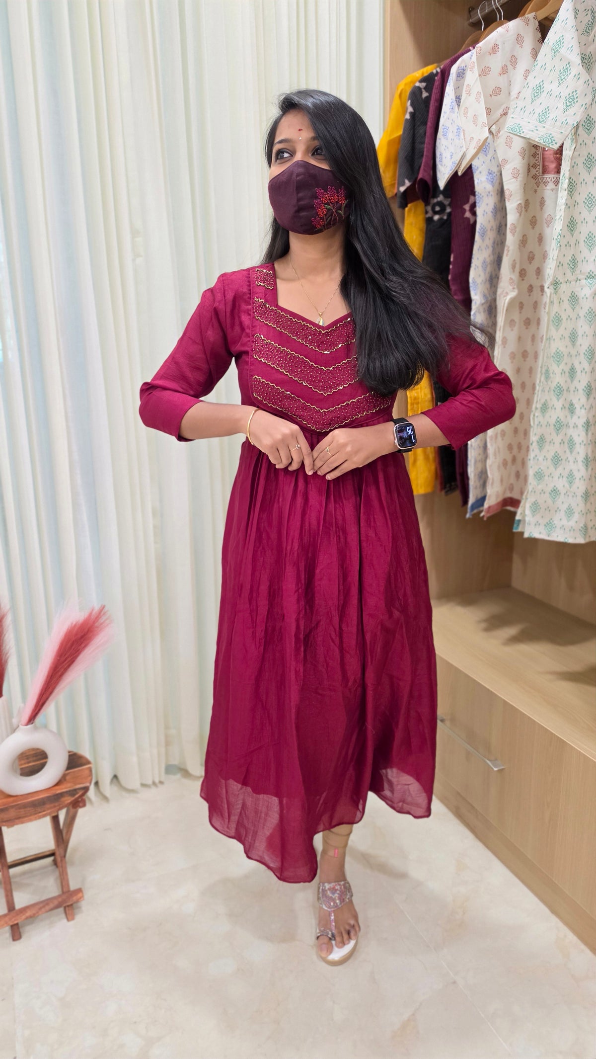 Ethinic wear kurti(12970)