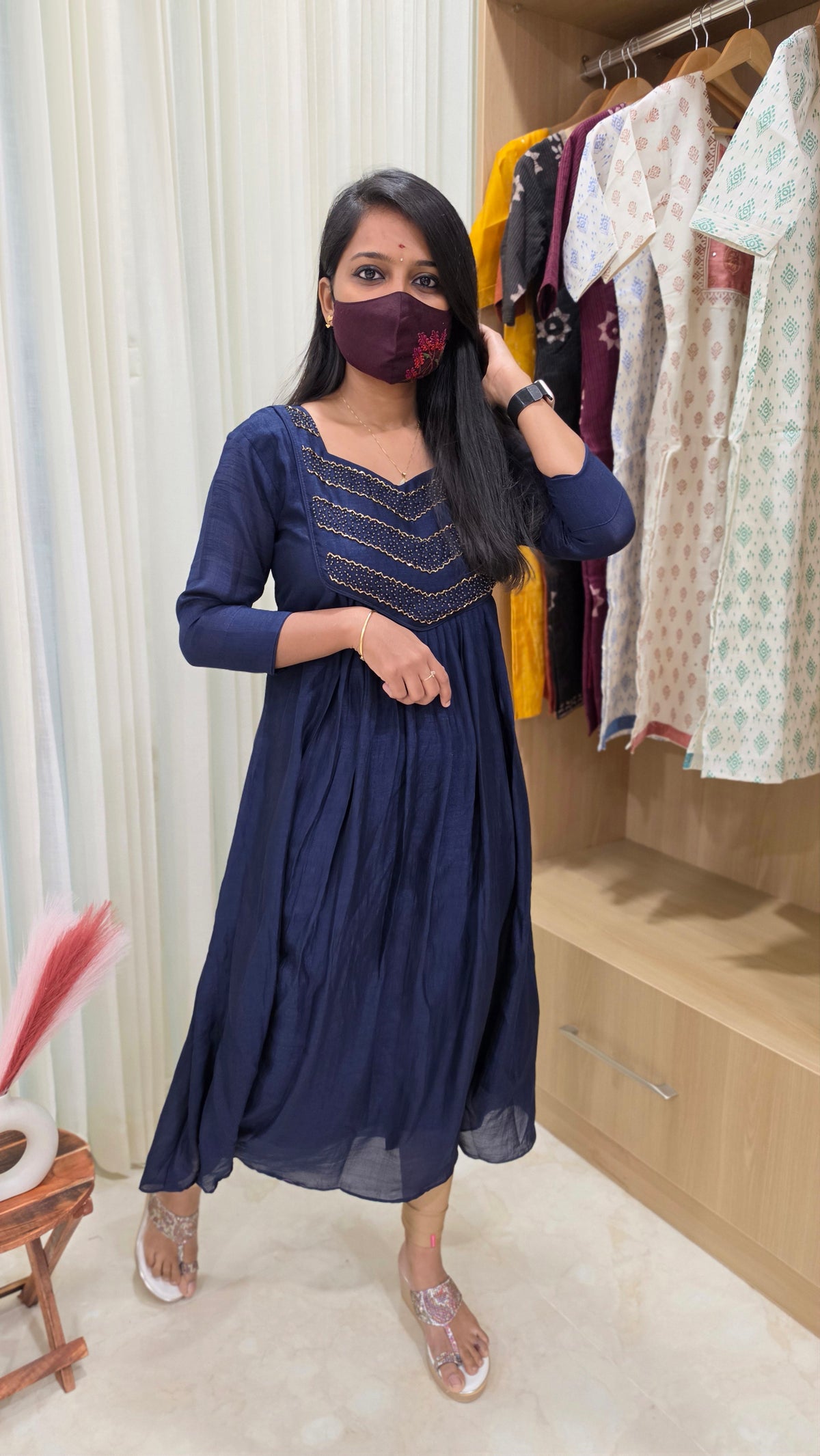 Ethinic wear kurti(12972)