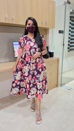 Western wear frock(Feeding)(12978)