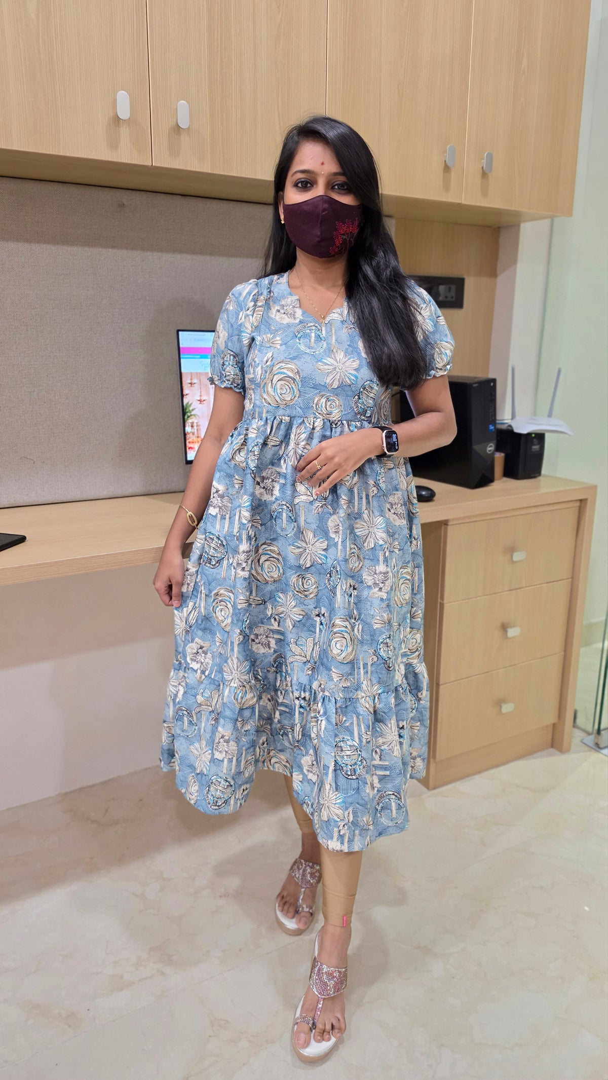 Western wear frock(Feeding)(12977)