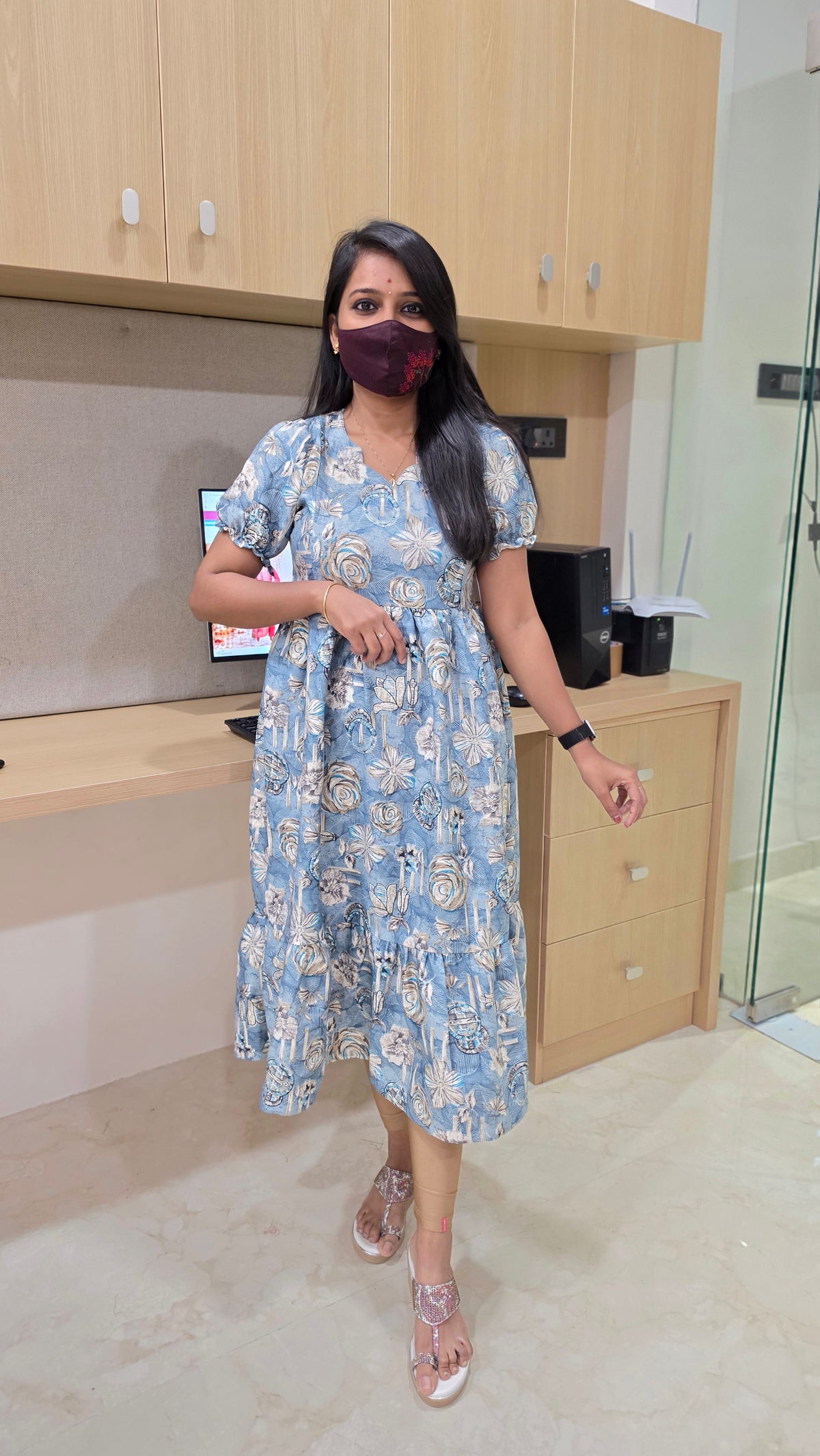 Western wear frock(Feeding)(12977)