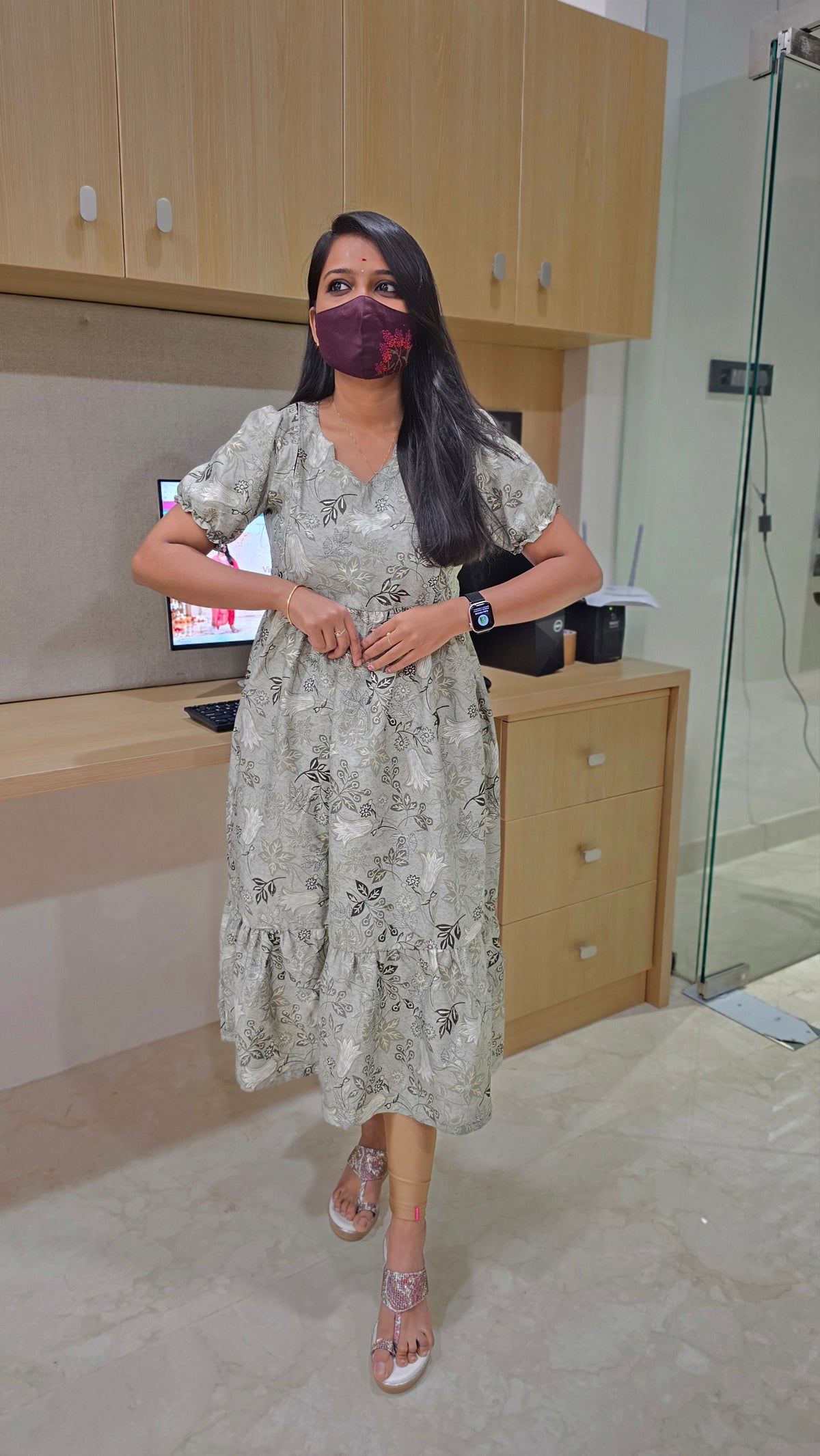 Western wear frock(Feeding)(12976)