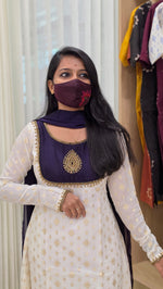 Ethnic Salwar set(Kurti+Dupatta)(12993)