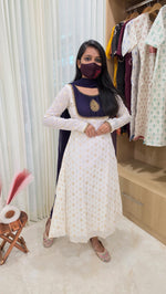 Ethnic Salwar set(Kurti+Dupatta)(12993)