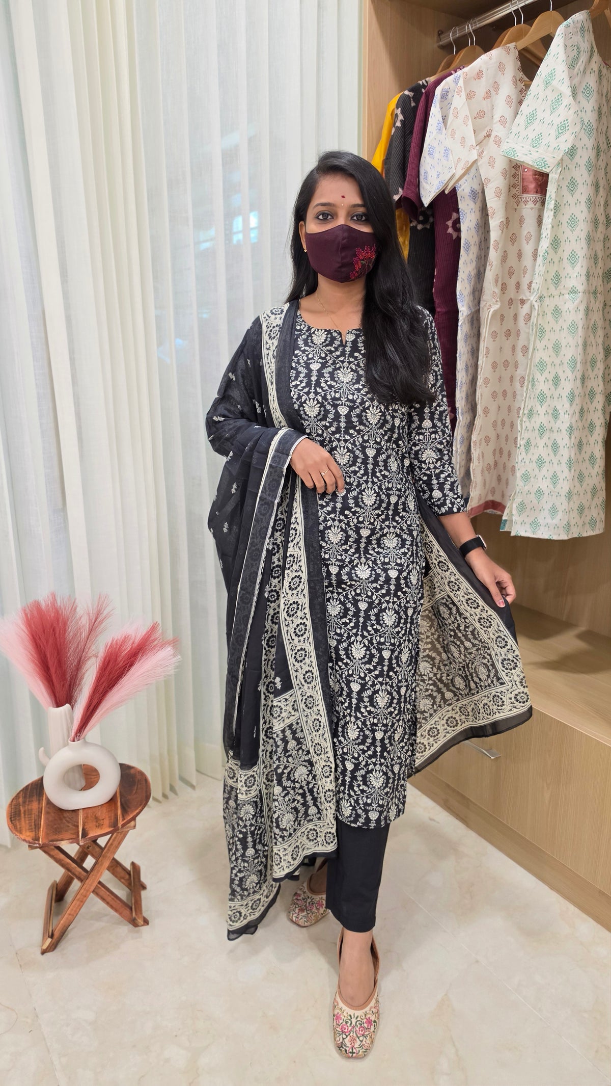 Cotton salwar set(13022)