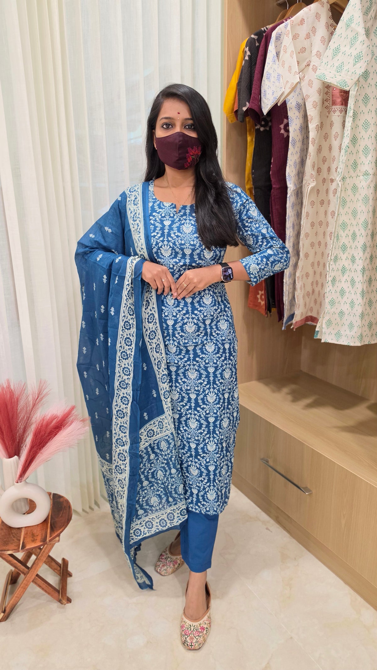 Cotton salwar set(13023)