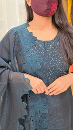 Ethnic Salwar set(Kurti+Dupatta)(13019)