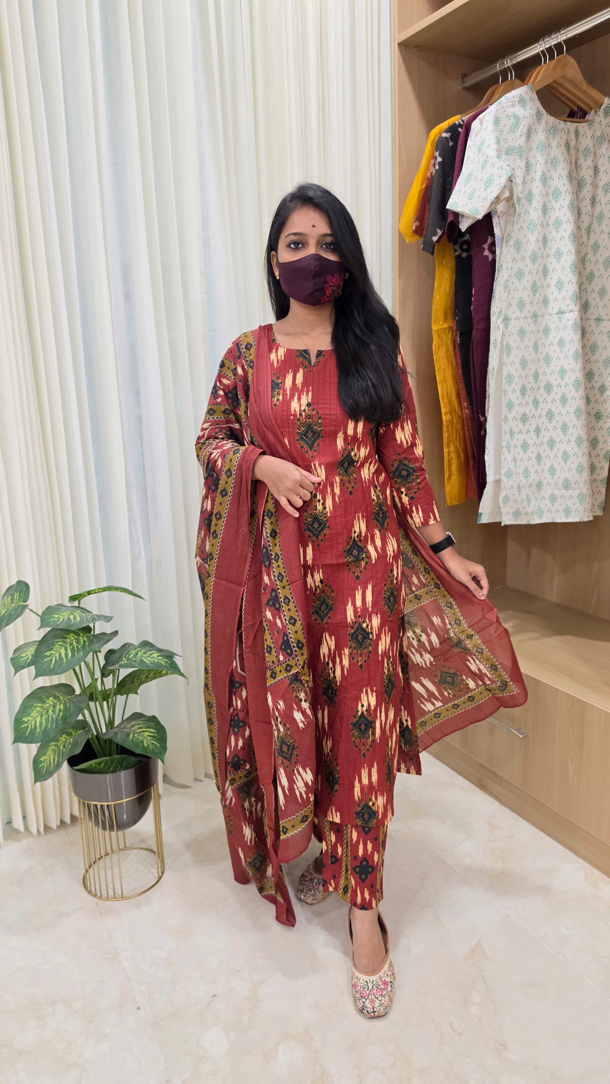 Cotton salwar set(13067)