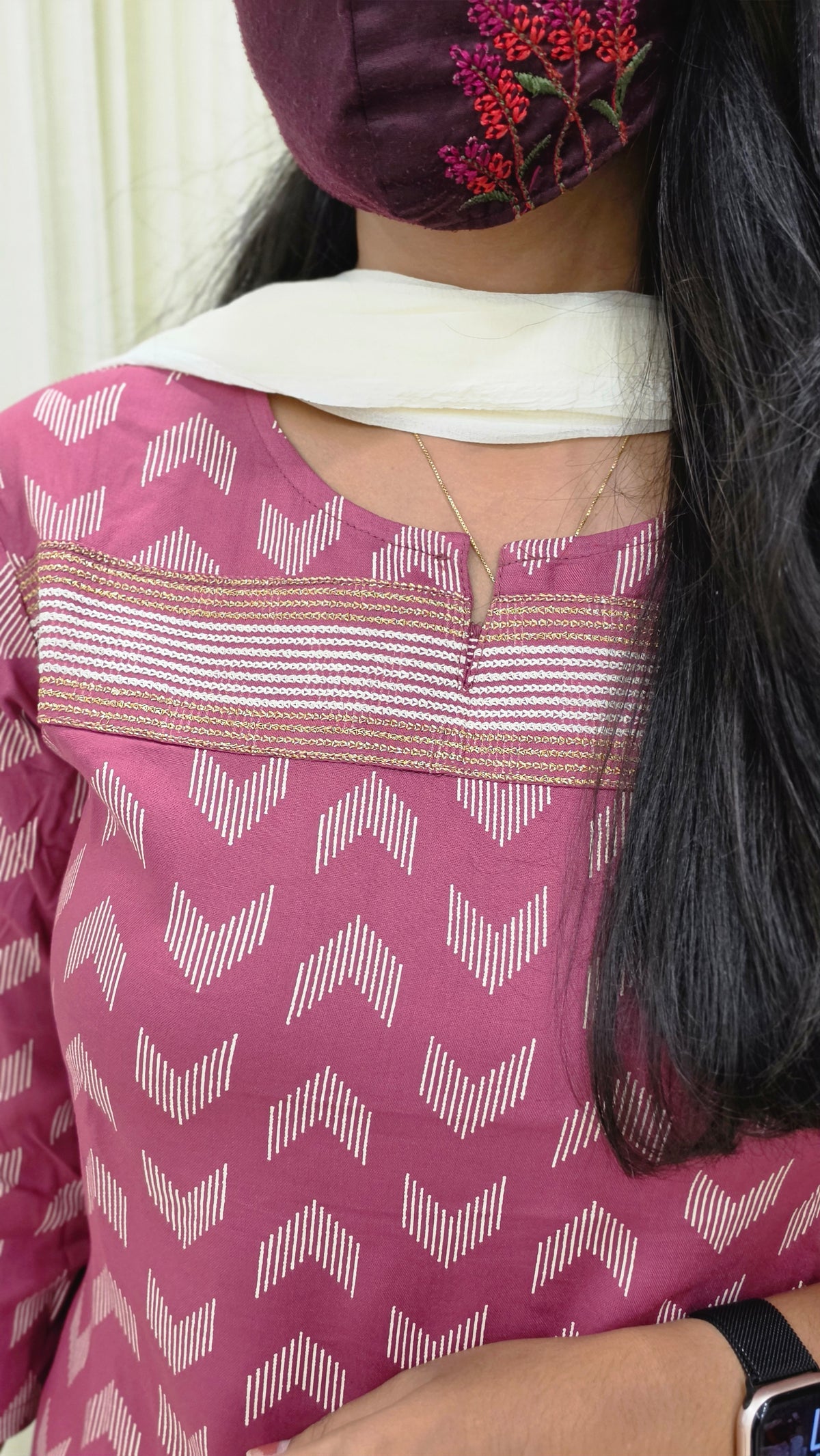 Office Wear - Embroidery(13117)