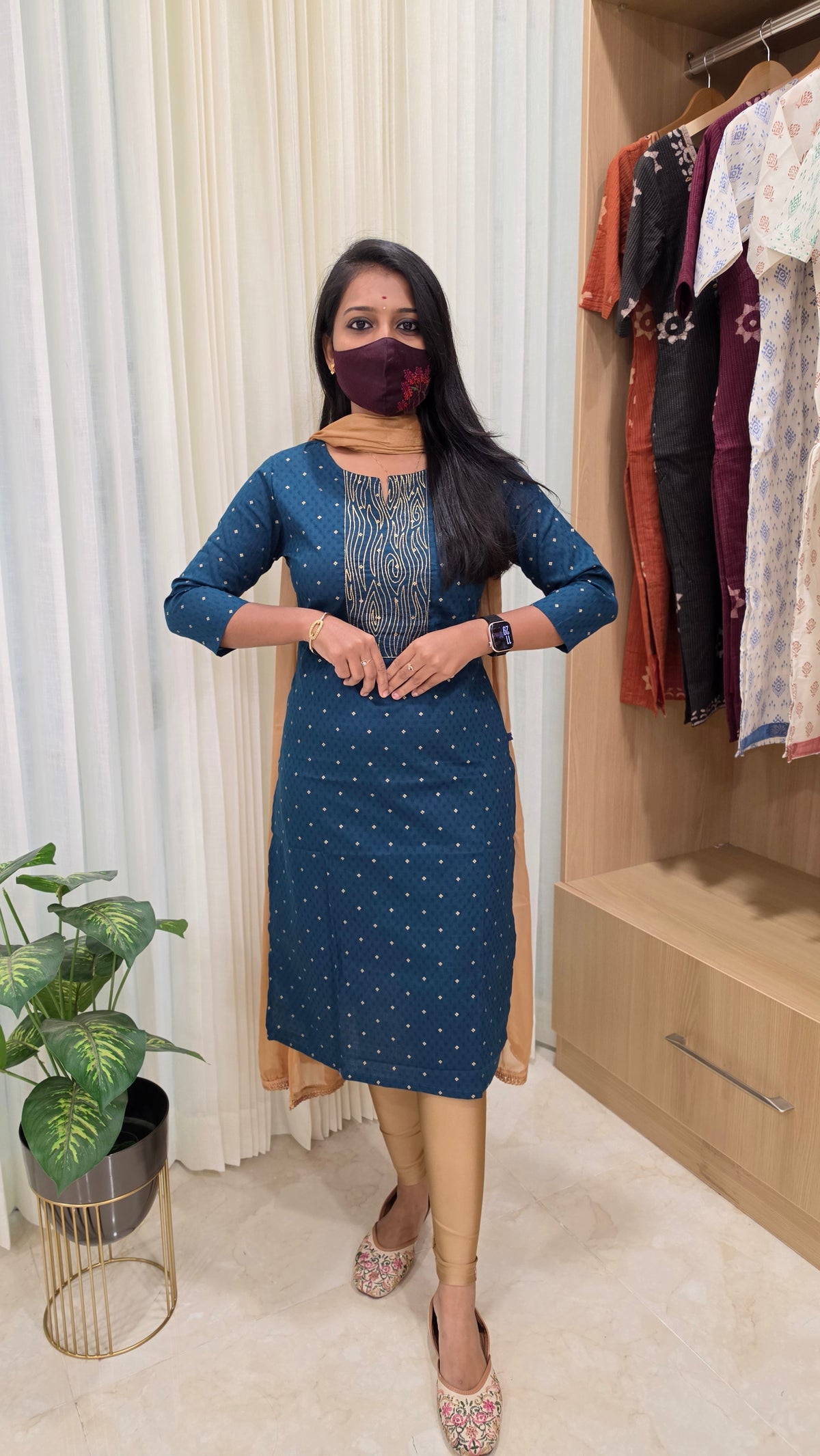 Office Wear - Embroidery(13118)