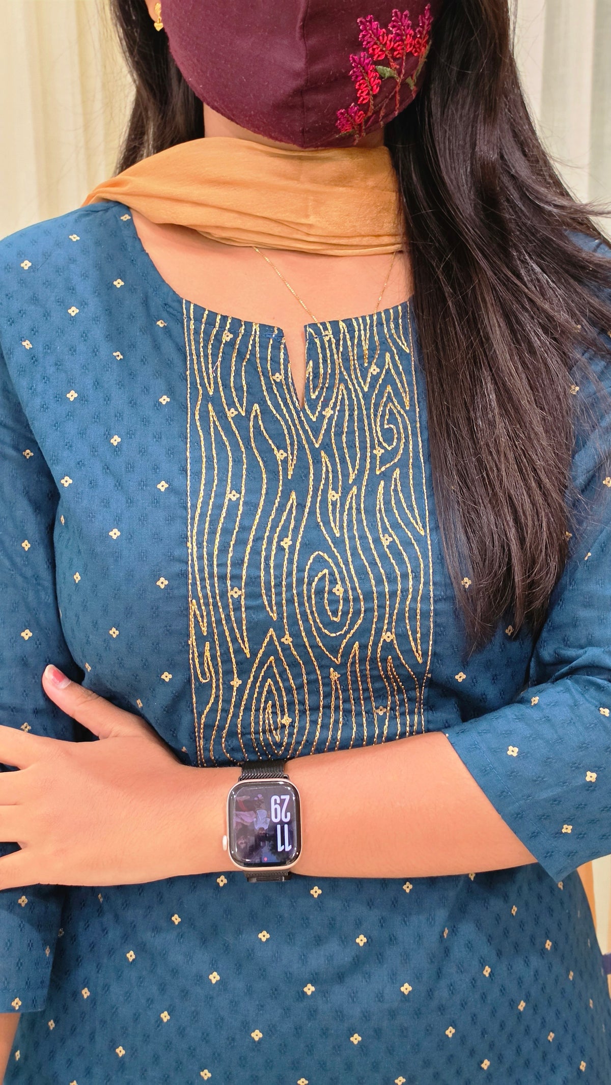 Office Wear - Embroidery(13118)