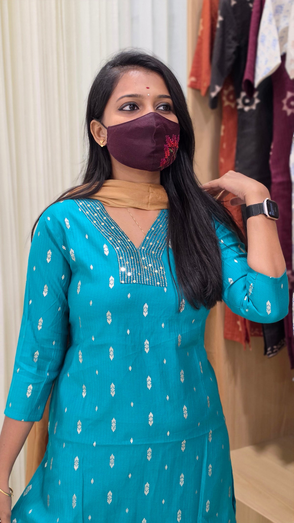 Office Wear - Embroidery(13123)