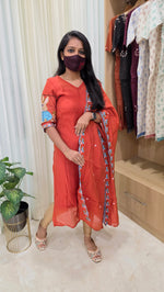 Venmuyal Salwar set(Kurti+Dupatta)(13138)